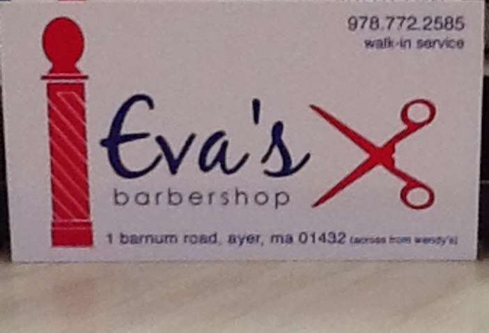 Evas Barber Shop | 1 Barnum Rd, Ayer, MA 01432, USA | Phone: (978) 772-2585