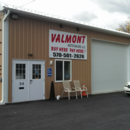 Valmont Auto Sales LLC | 34 Susquehanna Blvd, West Hazleton, PA 18202, USA | Phone: (570) 501-2626