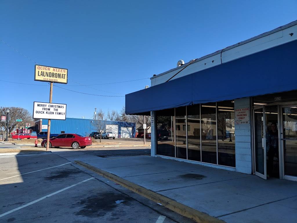 Quick Kleen Laundromat | 4520 N Western Ave, Oklahoma City, OK 73118, USA | Phone: (405) 202-1916