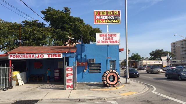 Jc tire fix Ponchera | 1650 NW 27th Ave, Miami, FL 33125, USA | Phone: (786) 474-7448