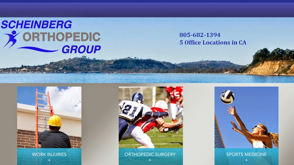 Scheinberg Orthopedic Group | 441 W 5th St, Oxnard, CA 93030, USA | Phone: (805) 682-1394