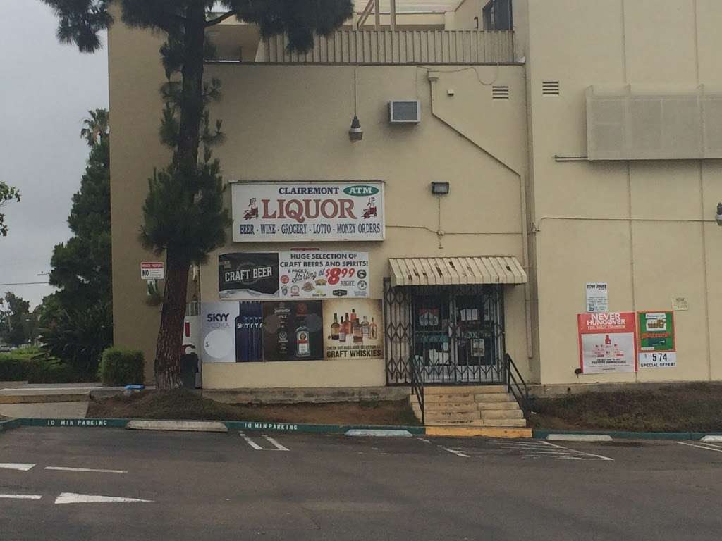 Clairemont Liquor | 3949 Clairemont Dr #7, San Diego, CA 92117, USA | Phone: (858) 581-3919