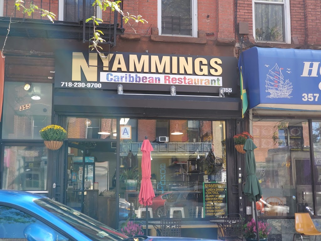 Nyammings Caribbean Restaurant | 355 Franklin Ave, Brooklyn, NY 11238, USA | Phone: (718) 230-9700