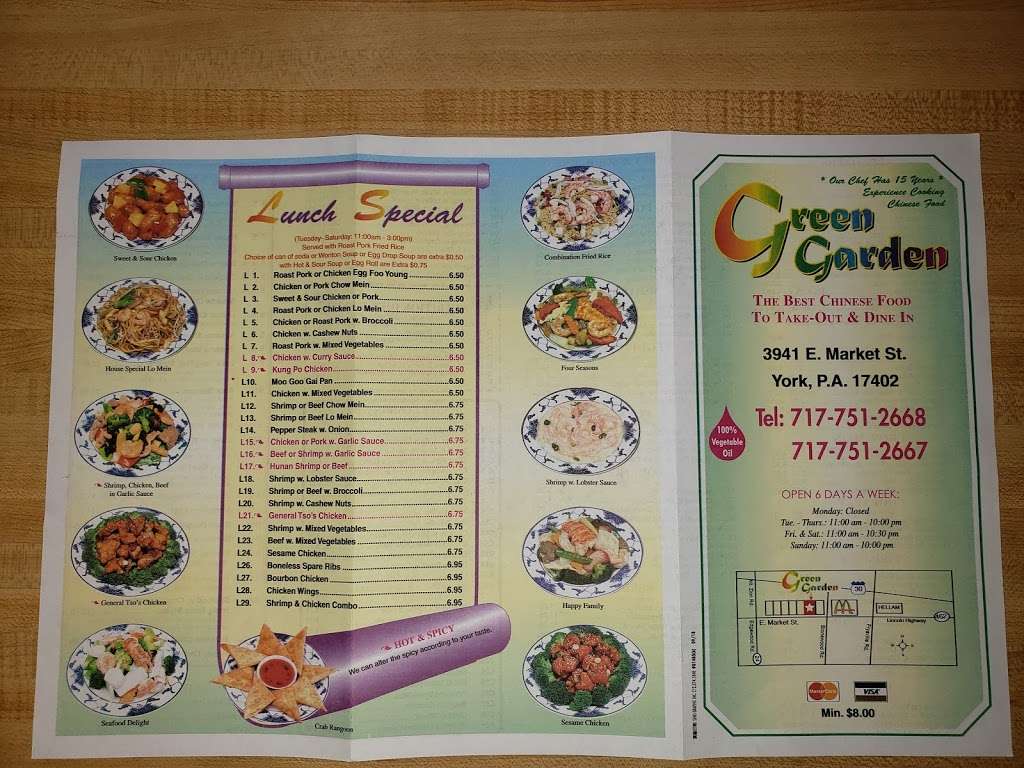 Green Garden | 3941 E Market St, York, PA 17402, USA | Phone: (717) 751-2668