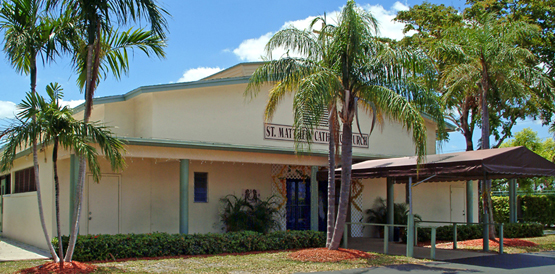 St Matthew Catholic Church | 542 Blue Heron Dr, Hallandale Beach, FL 33009, USA | Phone: (954) 458-1590