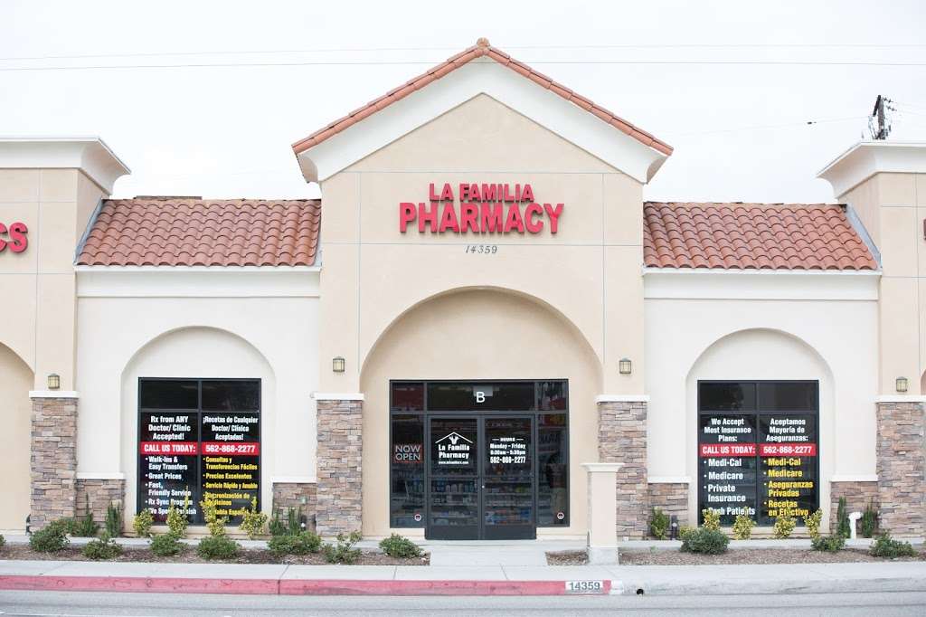 La Familia Pharmacy | 14359 Pioneer Blvd b, Norwalk, CA 90650, USA | Phone: (562) 868-2277