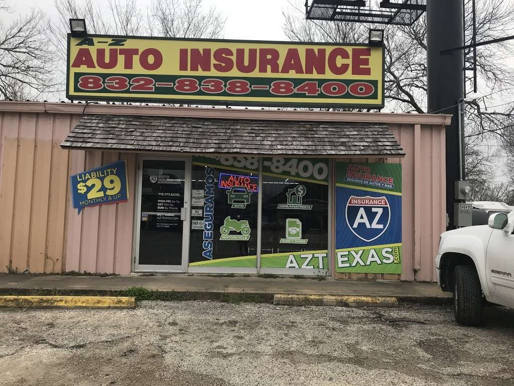 A-Z Auto Insurance | 404 N Main St, Highlands, TX 77562, USA | Phone: (832) 838-8400