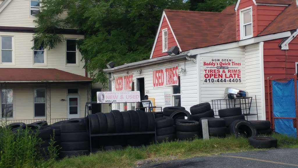 Baddys Quick Tire New And Used | 6126 Belair Rd, Baltimore, MD 21206, USA | Phone: (410) 444-4405