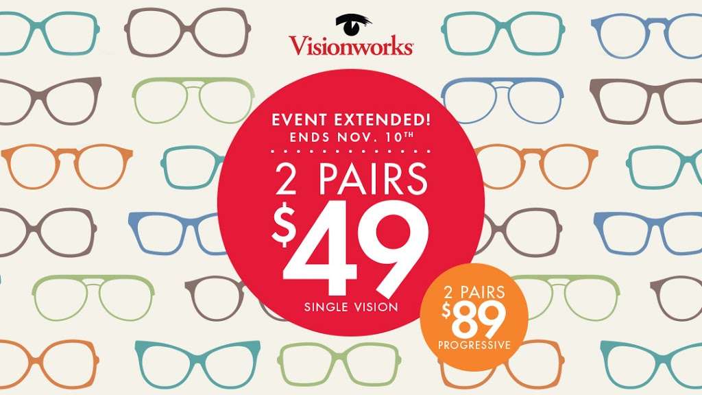 Visionworks | 7540 Farm to Market 1960 Rd W, Houston, TX 77070, USA | Phone: (281) 894-4300