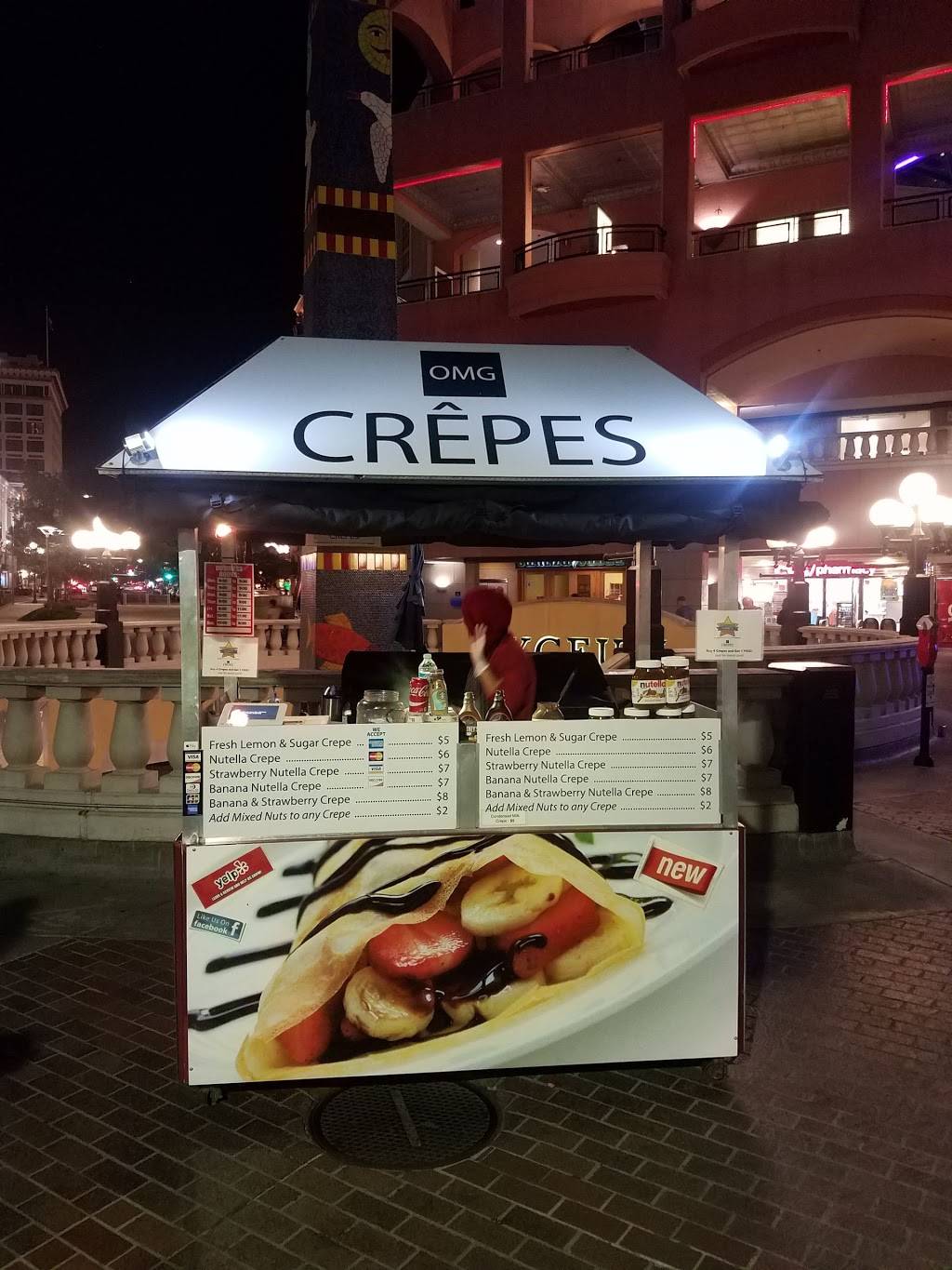 OMG Crepes | 3030 Plaza Bonita Rd, National City, CA 91950, USA | Phone: (619) 247-6822