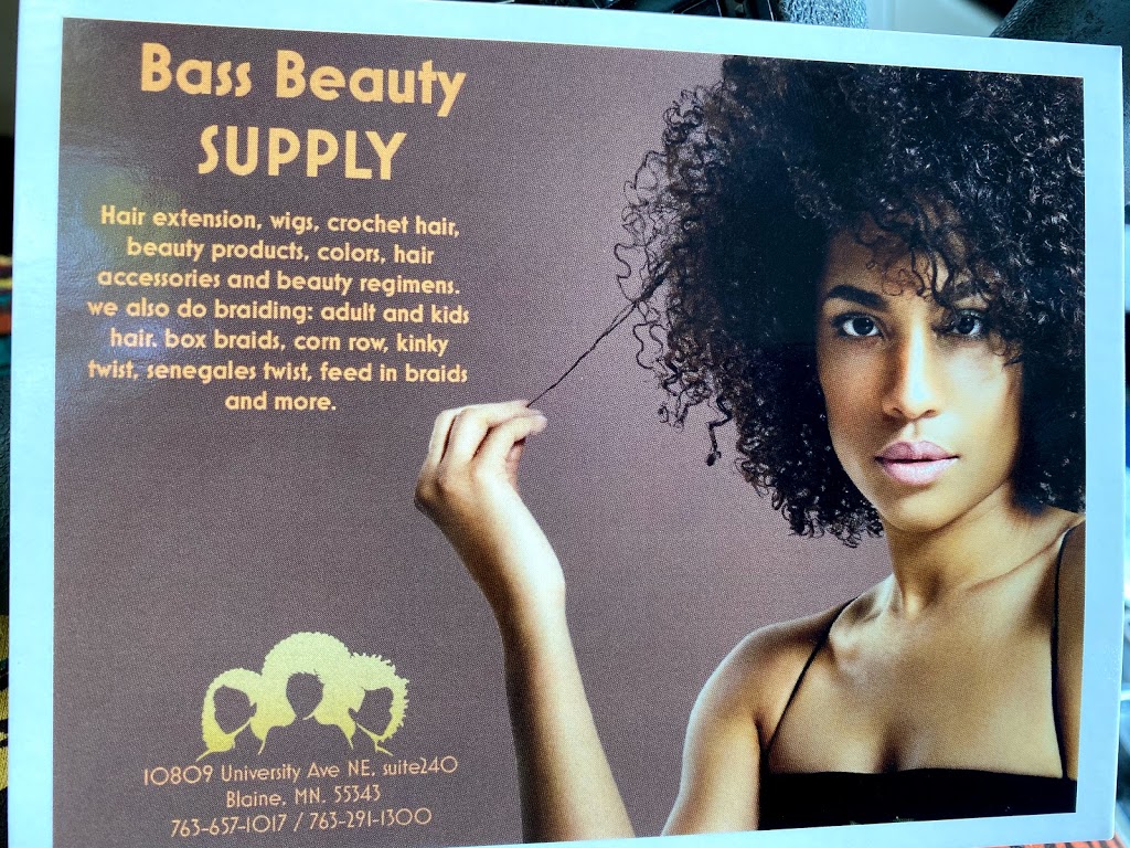 Bass Beauty supply | 10809 University Ave NE, Blaine, MN 55434, USA | Phone: (763) 291-1300