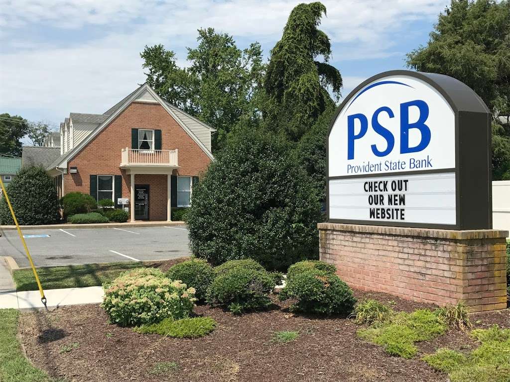 Provident State Bank | 1 W Belle St, Ridgely, MD 21660, USA | Phone: (410) 634-9870