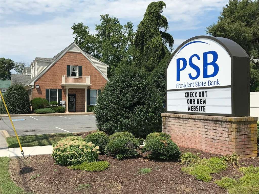 Provident State Bank | 1 W Belle St, Ridgely, MD 21660 | Phone: (410) 634-9870