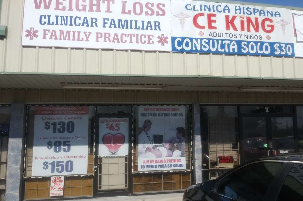 CLINICA HISPANA CE KING | 8514 C E King Pkwy, Houston, TX 77044, USA | Phone: (281) 459-9947