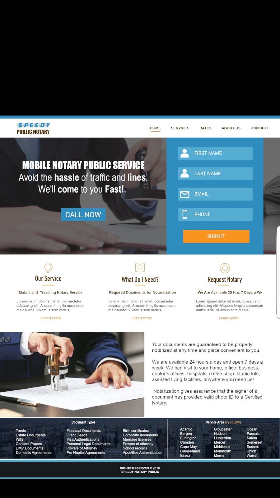 Speedy Public Notary | Post Office 1, Keasbey, NJ 08832, USA | Phone: (732) 896-0091