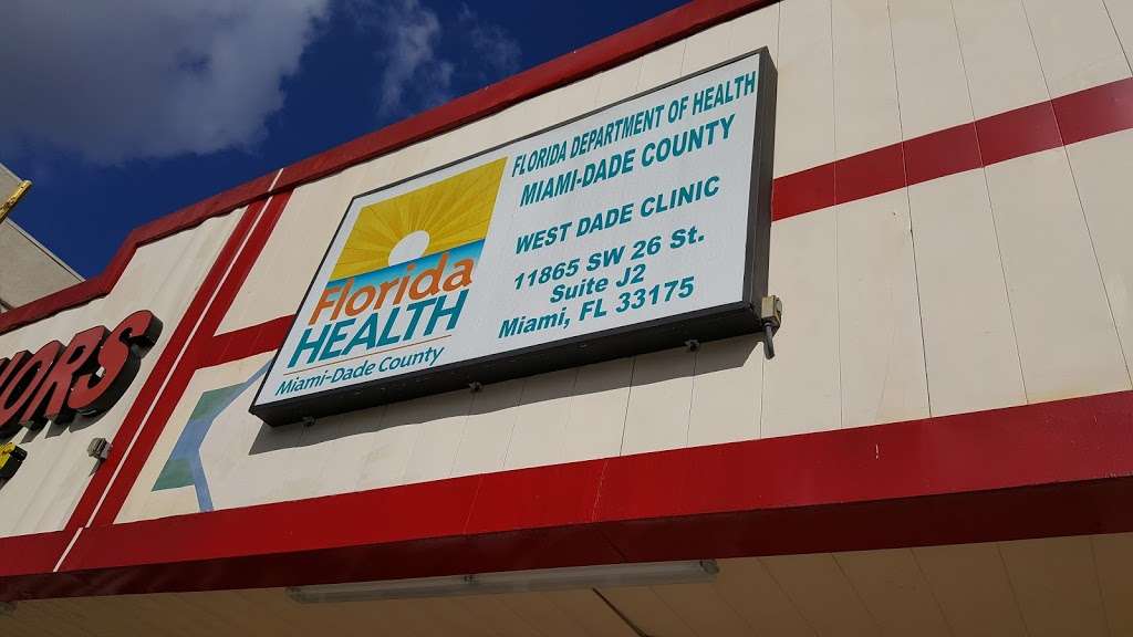 FLORIDA HEALTH DEPARTMENT | 11865 SW 26th St, Miami, FL 33175, USA | Phone: (786) 336-1437