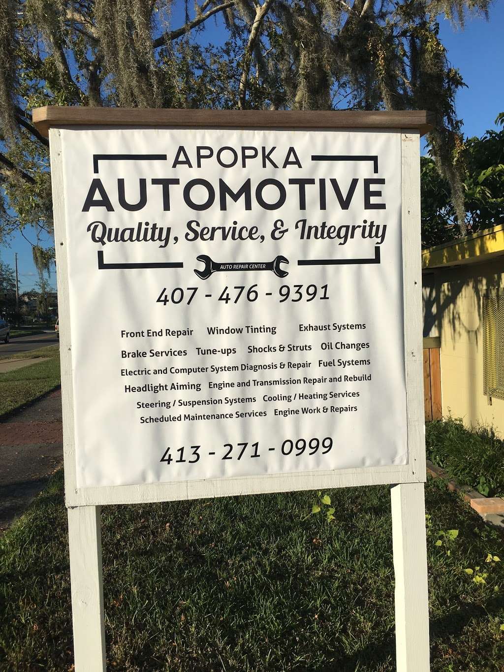 Apopka Automotive | 633 S Park Ave, Apopka, FL 32703, USA | Phone: (413) 271-0999