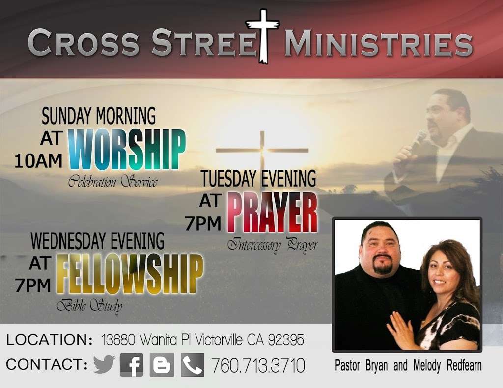 Cross Street Ministries | 13680 Wanita Pl, Victorville, CA 92395, USA | Phone: (760) 927-4699