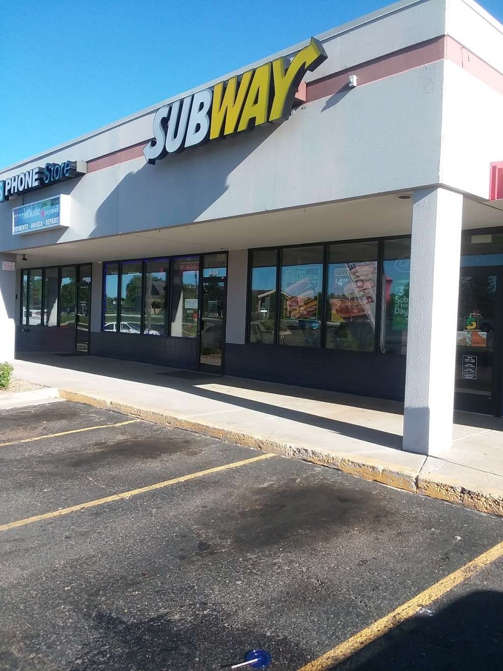 Subway Restaurants | 1412 S Parker Rd #124, Denver, CO 80231 | Phone: (303) 369-4600