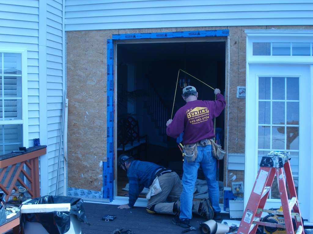 Bunting Home Improvements | 4500 Louisville Rd, Finksburg, MD 21048, USA | Phone: (443) 463-4704