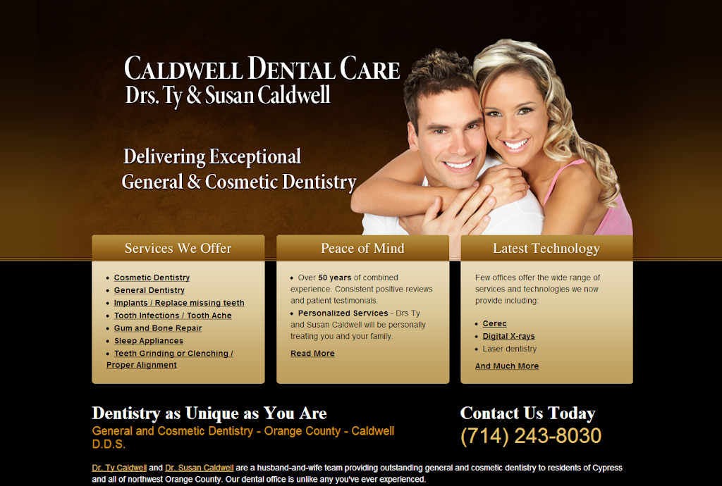 Ty Caldwell, DDS | 5001 W Cerritos Ave a, Cypress, CA 90630, USA | Phone: (714) 821-6171