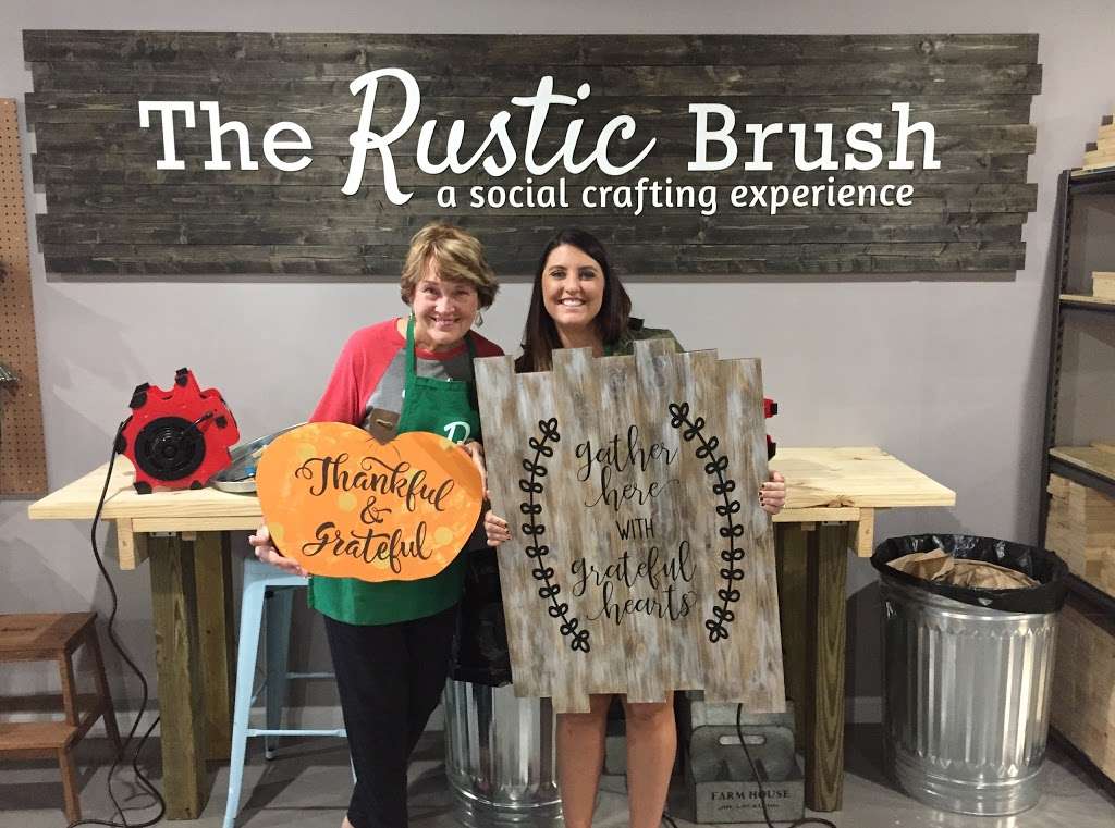 The Rustic Brush | 11605 S Fry Rd #102, Fulshear, TX 77441, USA | Phone: (281) 616-5865