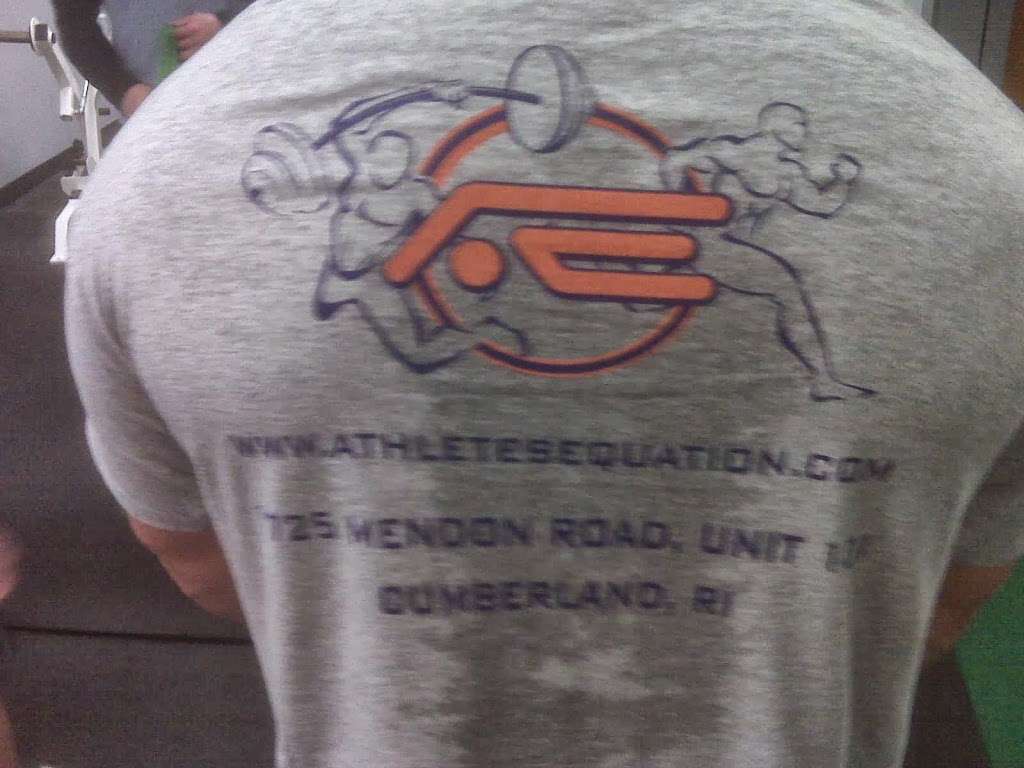 Athletes Equation Training Center | 70 Industrial Rd, Cumberland, RI 02864, USA | Phone: (401) 721-5200