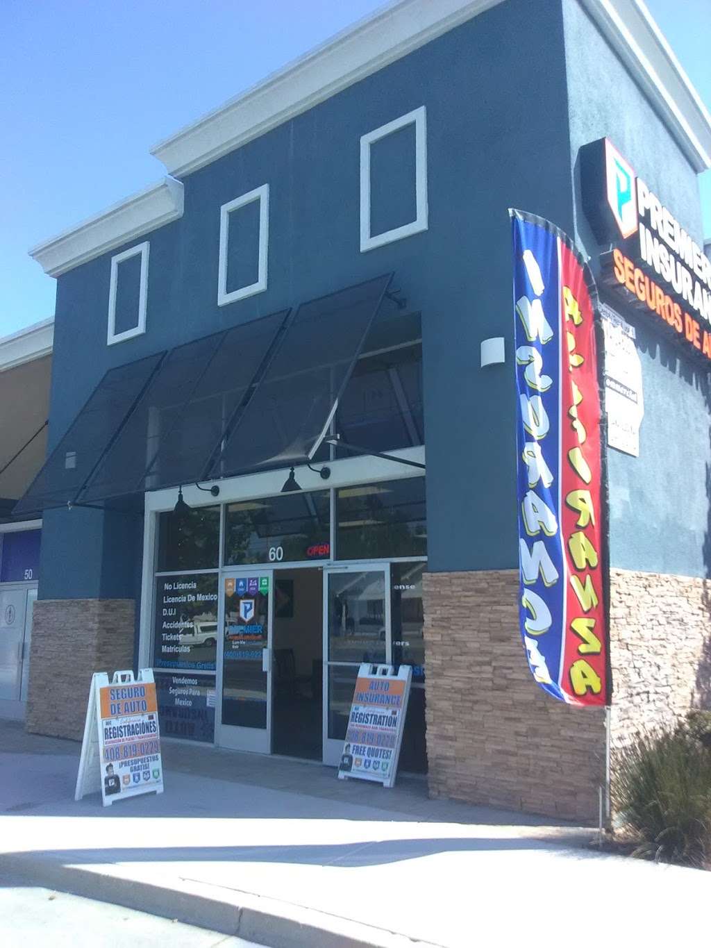 Premier Insurance Services | 158 S King Rd #60, San Jose, CA 95116, USA | Phone: (408) 819-0282