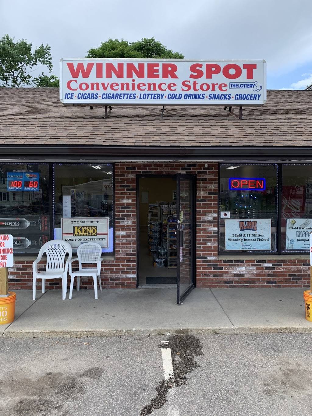 Winner Spot Convenience | 945 Washington St, Stoughton, MA 02072 | Phone: (781) 344-5062