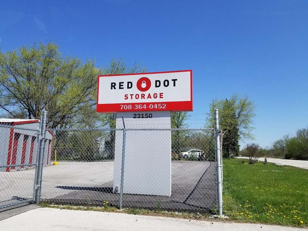 Red Dot Storage | 23150 Governors Hwy, Richton Park, IL 60471, USA | Phone: (708) 300-1835