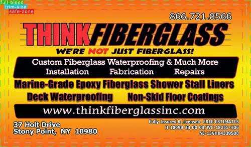 Think Fiberglass | 37 Holt Dr, Stony Point, NY 10980, USA | Phone: (866) 721-8566