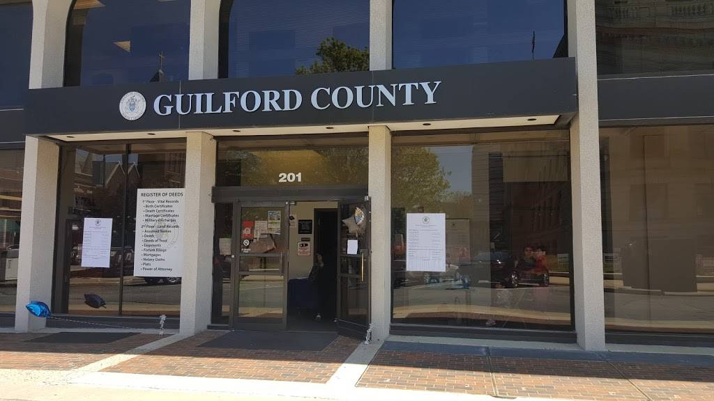 Guilford County Register of Deeds | 201 W Market St, Greensboro, NC 27401 | Phone: (336) 641-7556