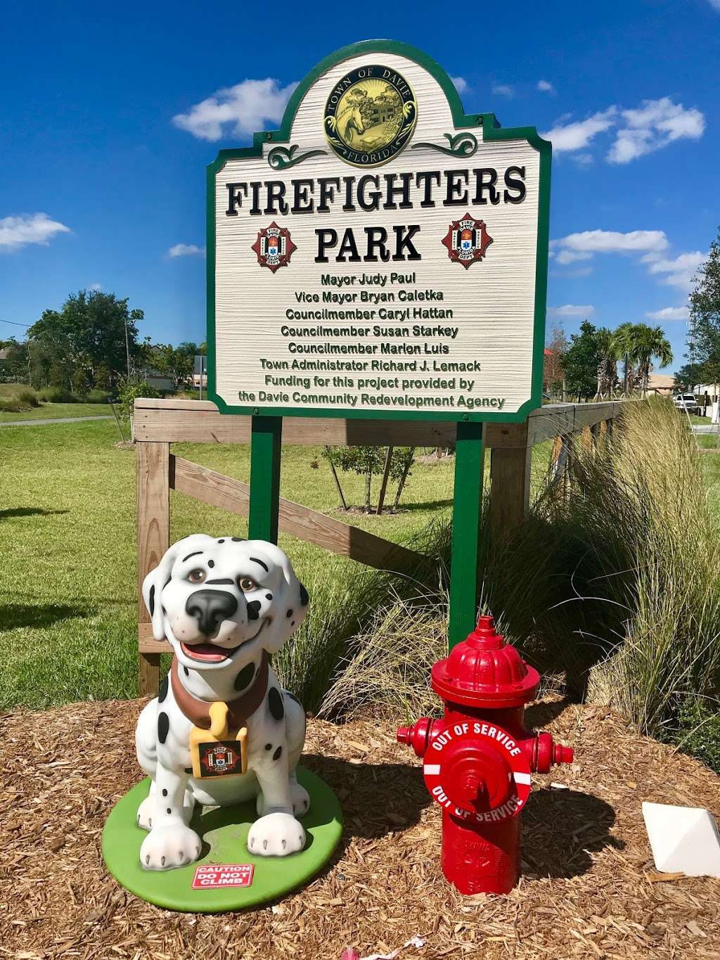 Firefighters Park | 6991 Orange Dr, Davie, FL 33314