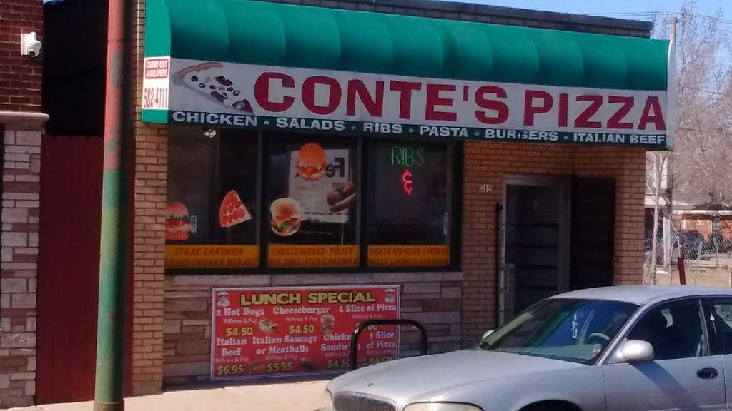 Contes Pizza | 8512 S Pulaski Rd, Chicago, IL 60652, USA | Phone: (773) 582-4111