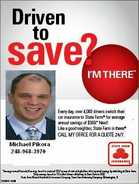 Michael Pikora State Farm Agnc | 10841 W 10 Mile Rd, Oak Park, MI 48237 | Phone: (248) 968-3970