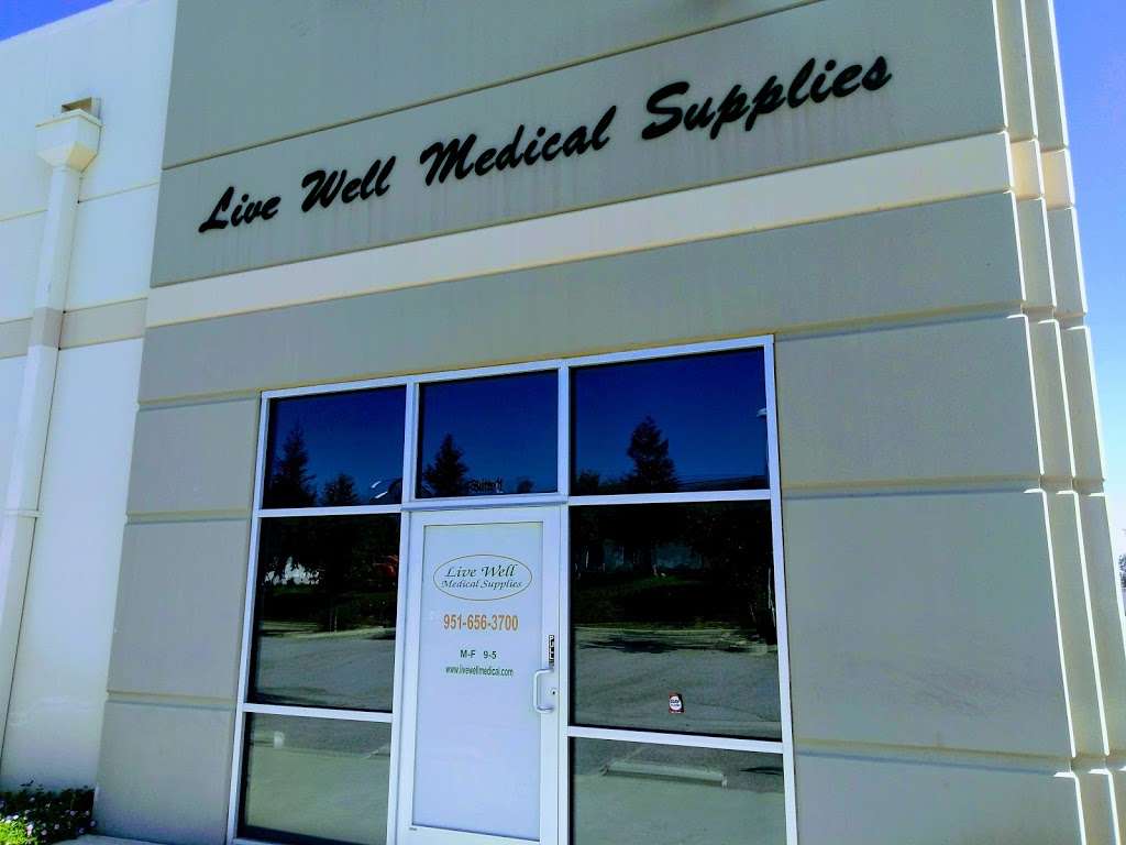 Live Well Medical Supplies | 7338 Sycamore Canyon Blvd #1, Riverside, CA 92508, USA | Phone: (951) 656-3700