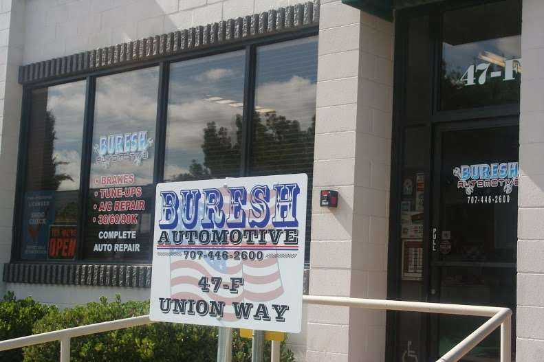 Buresh Automotive | 47 Union Way, Vacaville, CA 95687, USA | Phone: (707) 446-2600