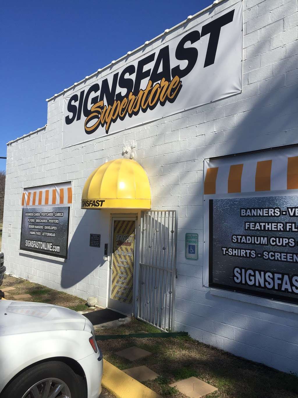 Signsfast Superstore | 900 Oregon St, Kannapolis, NC 28083, USA | Phone: (704) 786-7446