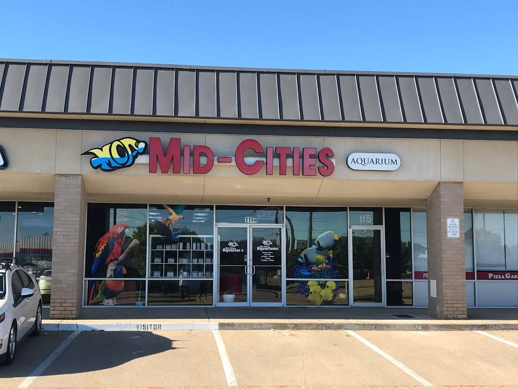 Mid-Cities Aquariums & Bird Shop | 217 Harwood Rd #115, Bedford, TX 76021, USA | Phone: (817) 262-8632