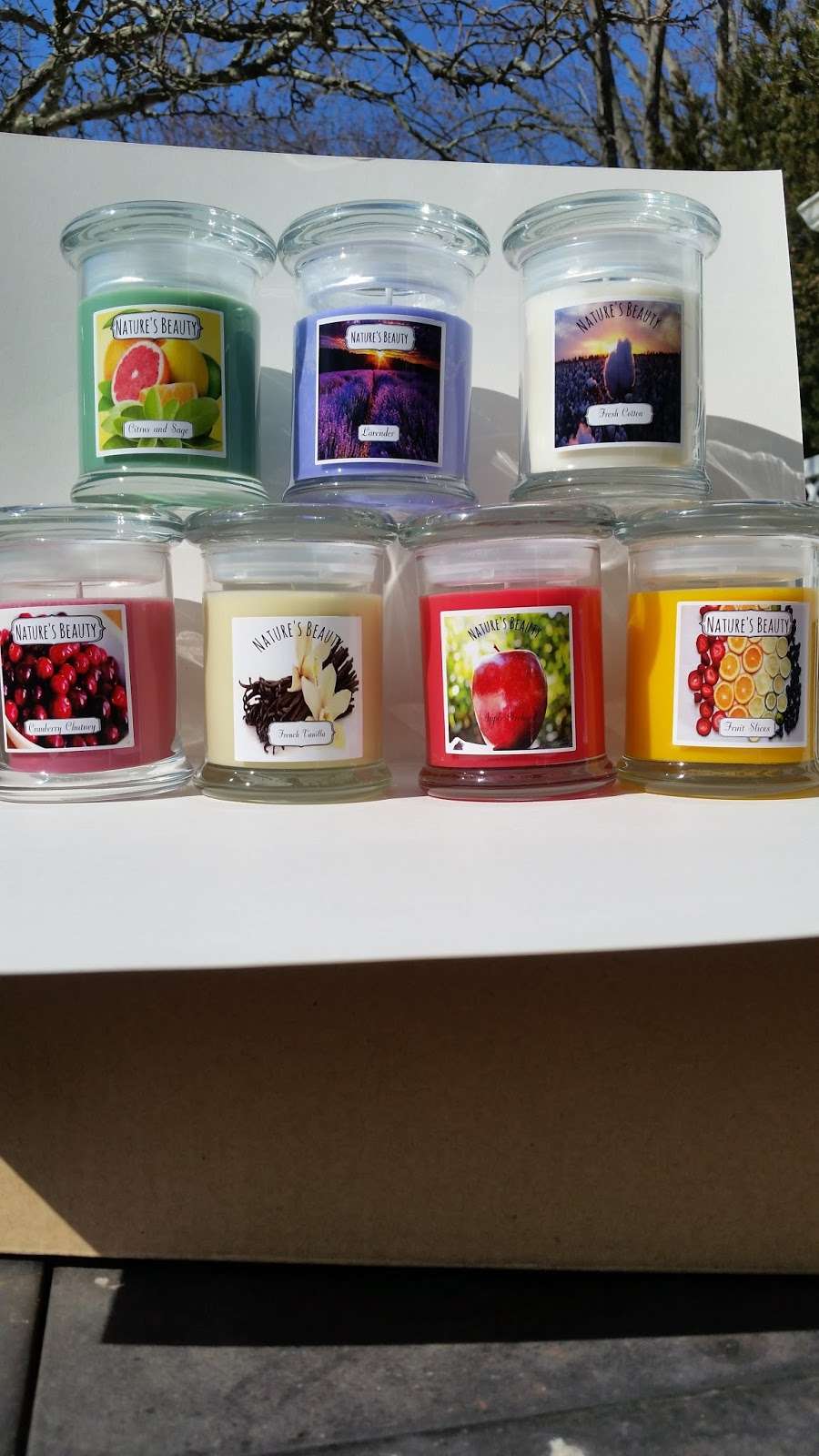 Natures Beauty candles | 1711 Pin Oak Rd, Williamstown, NJ 08094, USA | Phone: (856) 341-6713