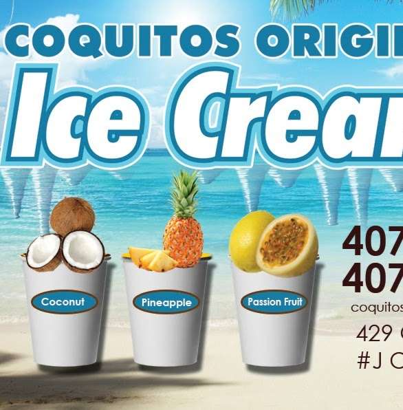 Coquitos Original Ice Cream, INC | 429 Gaston Foster Rd Suite #J, Orlando, FL 32807, USA | Phone: (407) 249-9222