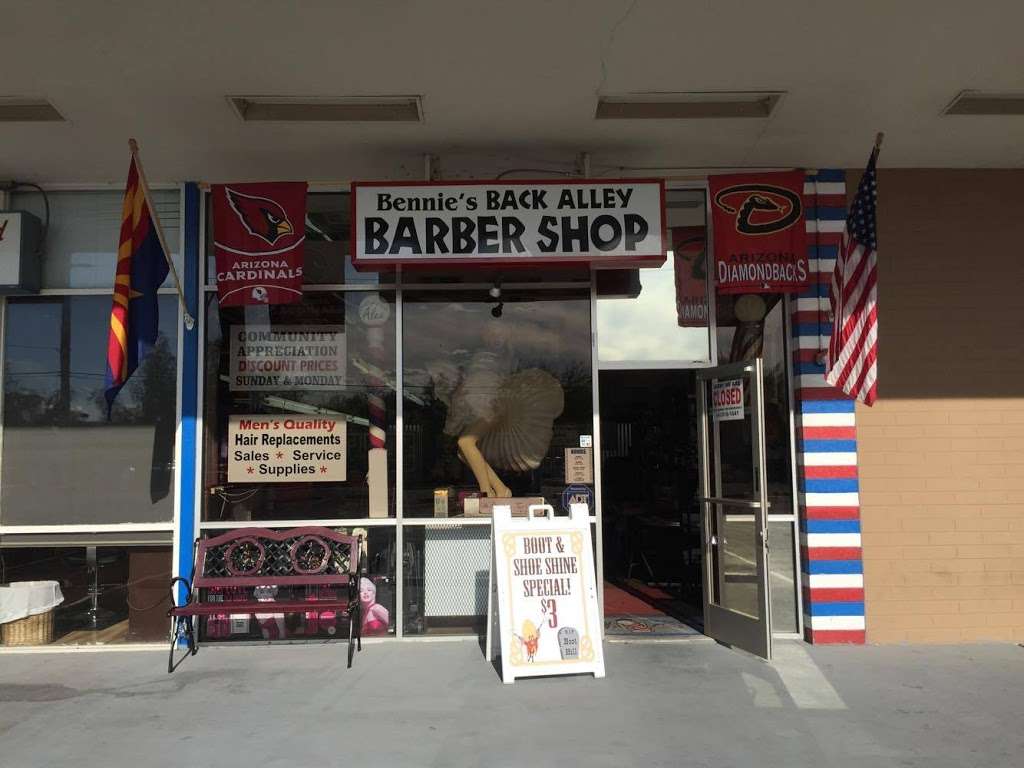 Bennies Back Alley Barber Shop | 1623 N Granite Reef Rd, Scottsdale, AZ 85257, USA | Phone: (480) 874-3456