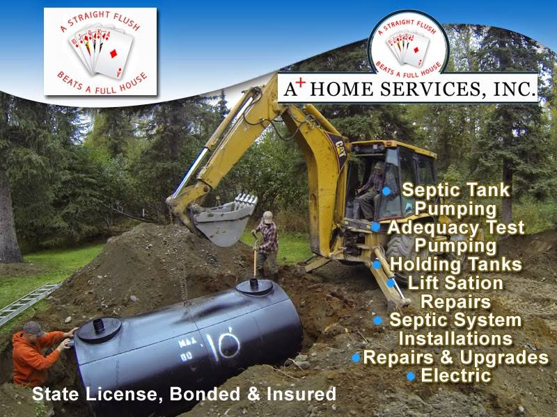 A+ Home Services, Inc. | 7501 E 140th Ave, Anchorage, AK 99516, USA | Phone: (907) 345-1890