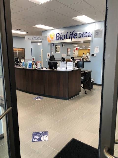 BioLife Plasma Services | 11300 Blake Dr, St Ann, MO 63074, USA | Phone: (314) 254-5297