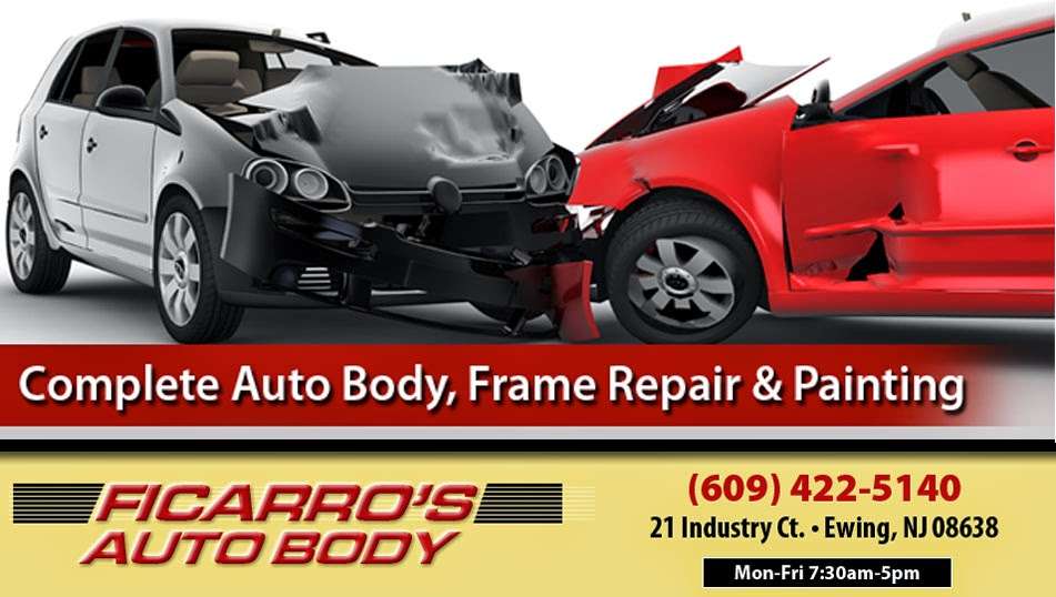 Ficarros Auto Body | 21 Industry Ct, Ewing Township, NJ 08638, USA | Phone: (609) 422-5140