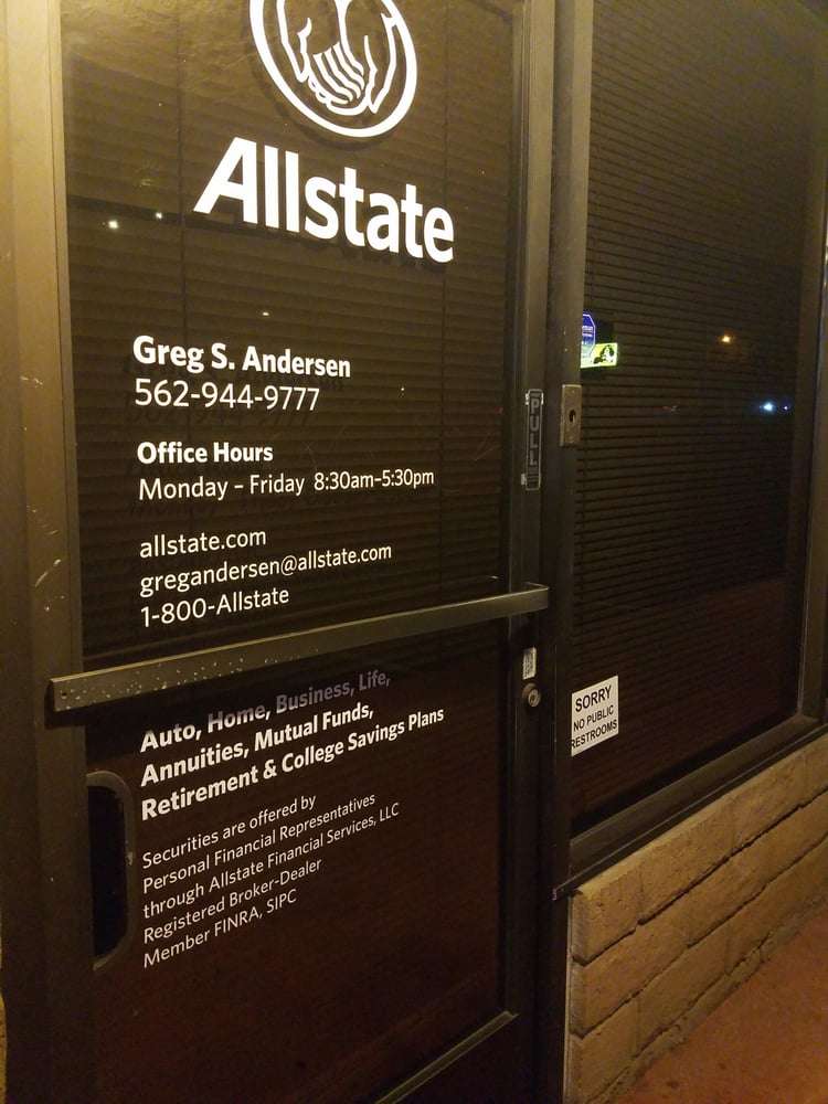 Gregory Andersen: Allstate Insurance | 14271 Imperial Hwy, La Mirada, CA 90638, USA | Phone: (562) 944-9777