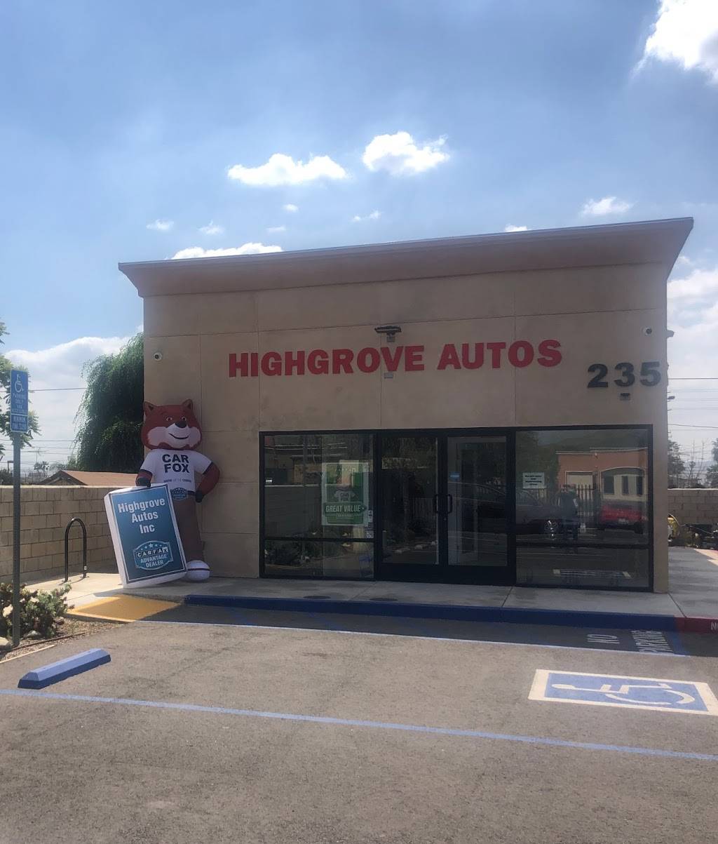 Highgrove Autos | 235 Iowa Ave, Riverside, CA 92507, USA | Phone: (951) 777-0004