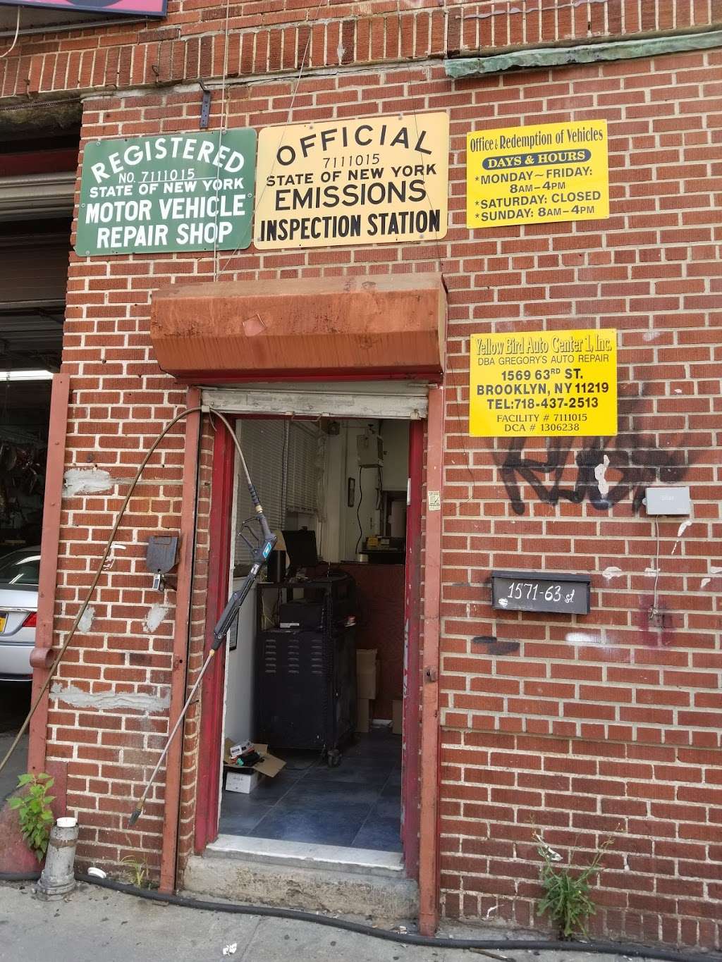 Gregory Auto Repair Inc | 1571 63rd St, Brooklyn, NY 11219, USA | Phone: (718) 437-2513