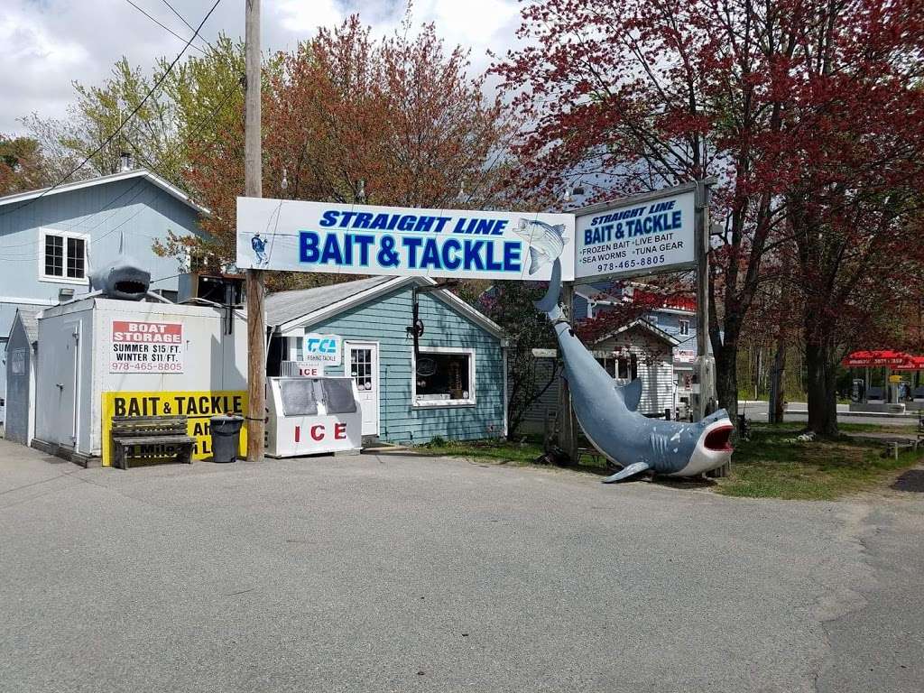 Straight Line Bait & Tackle, Fishing Rods, Reels & Gear, Bait Sh | 110 Elm St, Salisbury, MA 01952, USA | Phone: (978) 465-8805