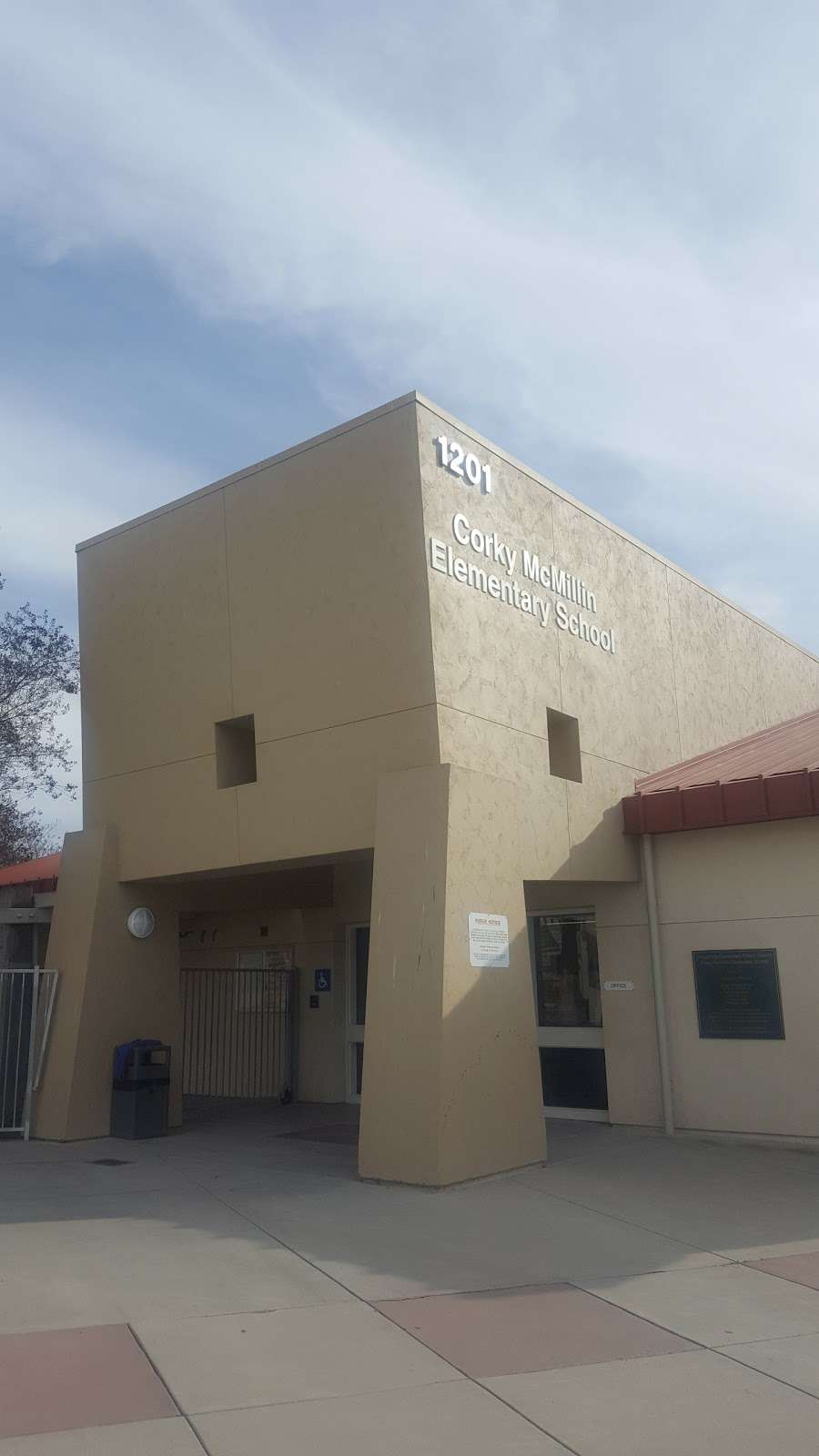 Corky McMillin Elementary School | 1201 Santa Cora Ave, Chula Vista, CA 91913, USA | Phone: (619) 397-0103